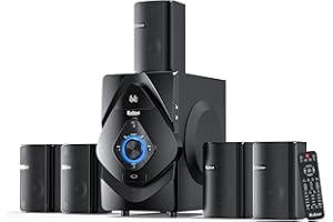 Bobtot Surround Sound Systems Wireless Rear Satellite Speakers - 800W 6.5inch Subwoofer 5.1/2.1 Channel Home Theater Systems with HDMI ARC Optical Bluetooth Input