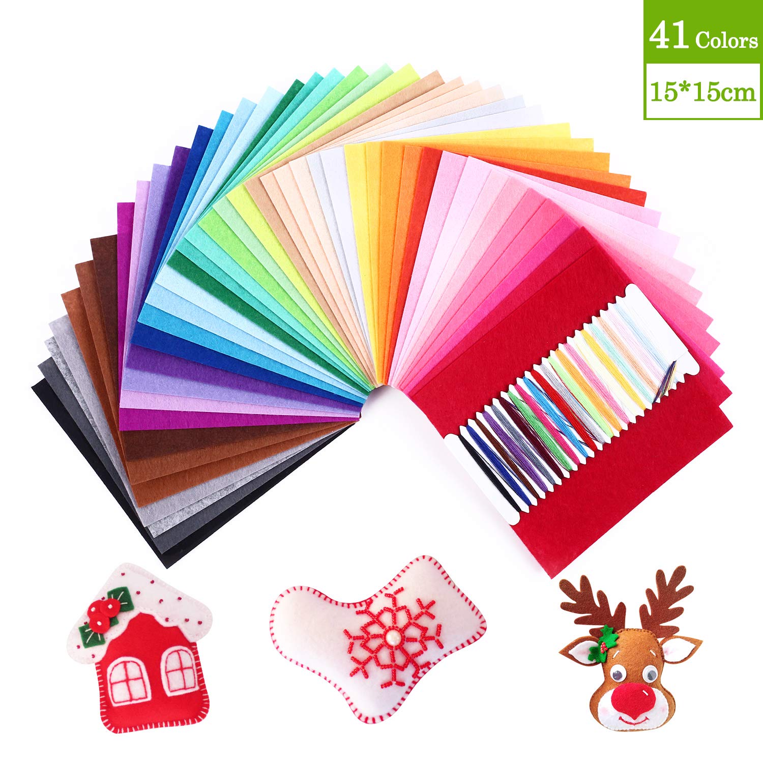 Felt And Cushions Felt Fabric Used For Diy Crafts Christmas Ornament Crafts For Children With Bobbin Thread Three Sizes Felt Sheets Soledi 41 Colors 6 15 15cm 6 Inch Felt Toys Games Porttms Com