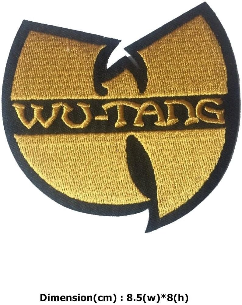 SNOW - 1 Pcs Rock Punk Retro Music Band Bike Horror Sew Iron On Embroidered Patch Applique (WuTang)