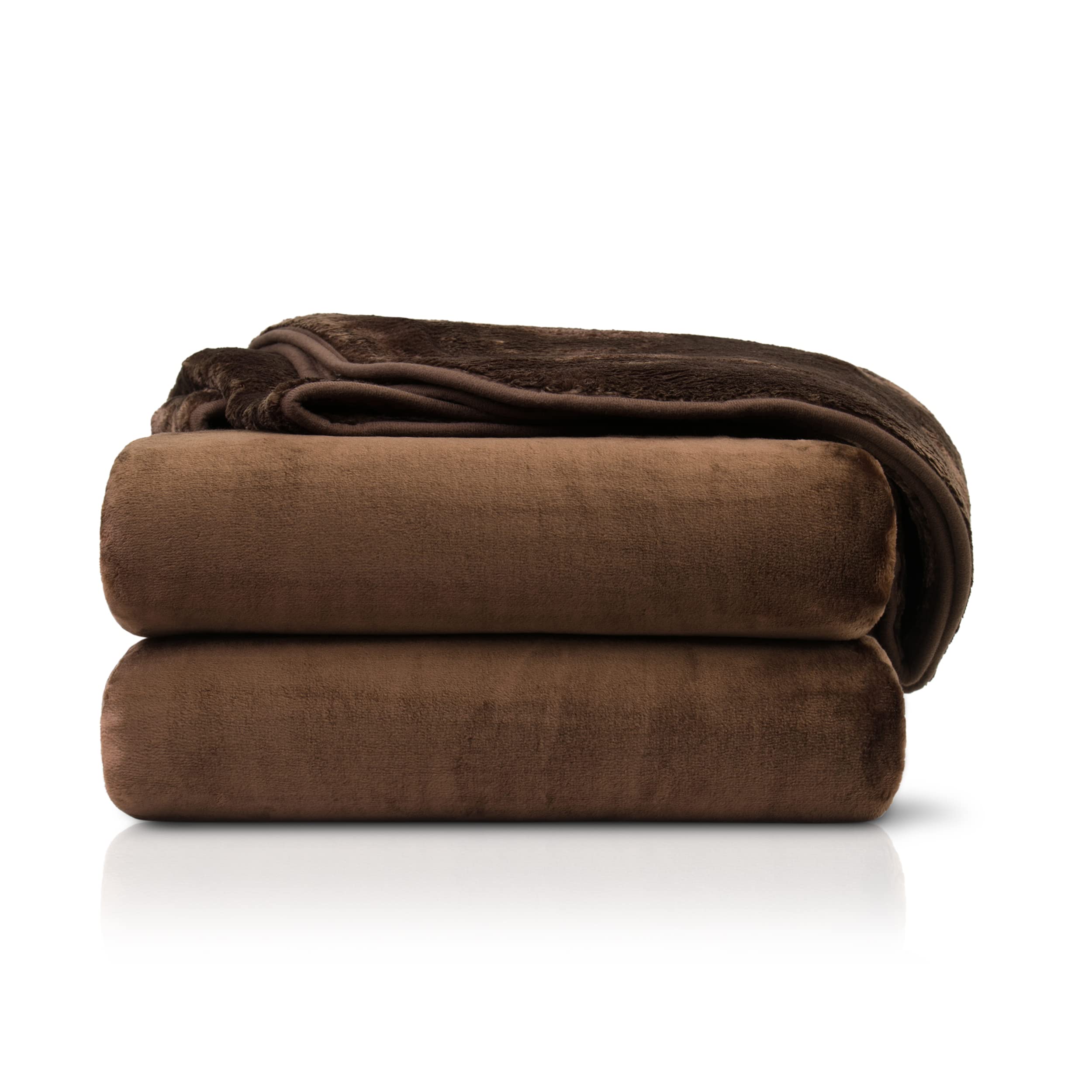 Amago - Cuddly Blanket, Cashmere Feel, 130 x 170 cm - Chocolate