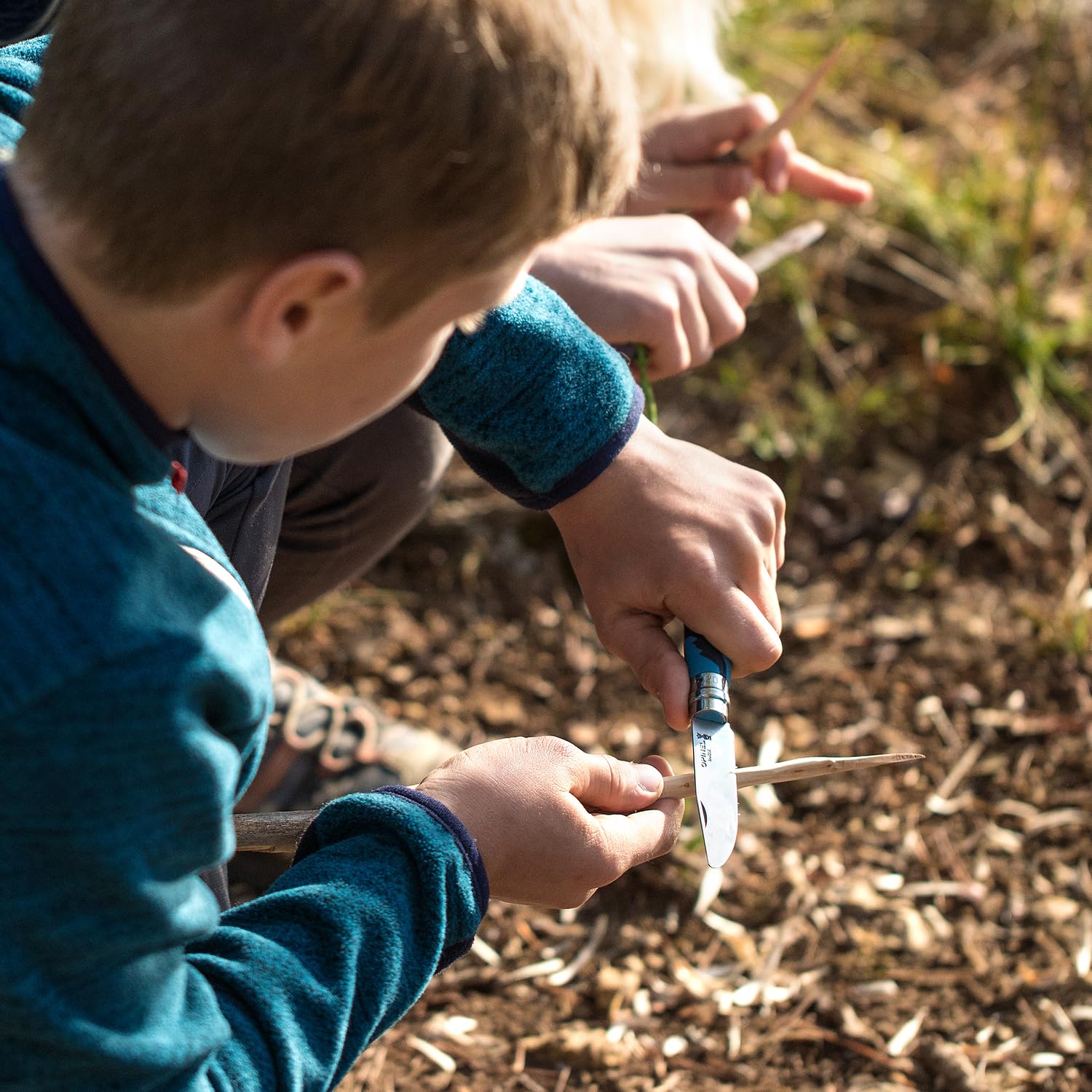 Opinel Kindermesser 254448 N° 07 Outdoor Junior Violett 6