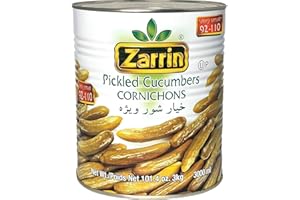 Zarrin - Pickled Cucumber Cornichons, 101.4 oz (3 KG)