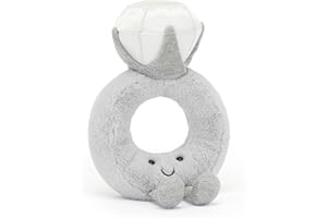 Jellycat Amuseables Diamond Ring, 8 Inches - Fun Gift Idea