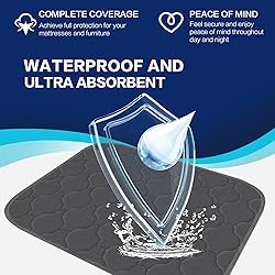 Alsunny Hospitals Waterproof Bed Pads 45x56