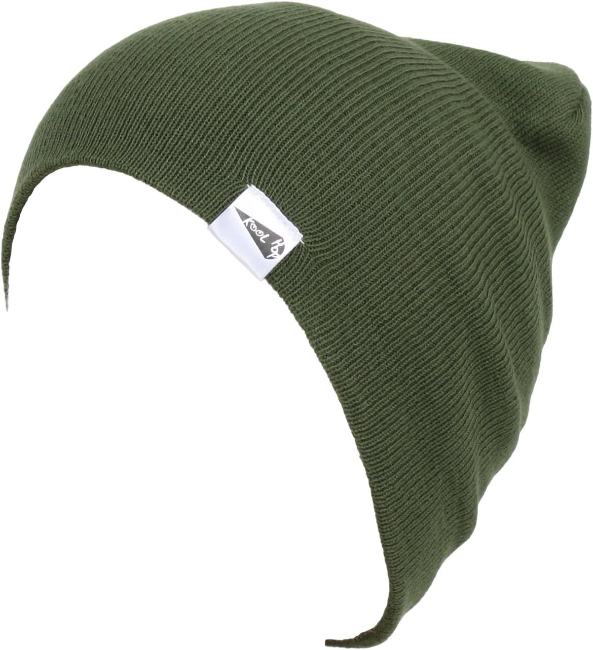 KOOL HOP Kids Boys Girls Baby 100% Pure Cotton Knit Basic Beanie Hat Cap
