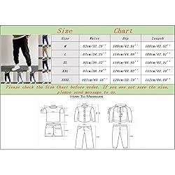 LCMTWX Sweatpants for Men Open Bottom Mens Ny