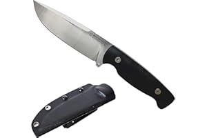 Mastiff Gears® 440C Stainless Steel Outdoor Survival Knife - 10 inch Full Tang Hefty Bushcraft Camping Knife, Durable & Pract