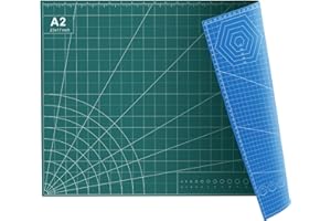 FrenzyBird 23" x 17" Large Self Healing PVC Cutting Mat, Double Sided, Gridded Rotary Cutting Board for Craft, Quilting, Fabr