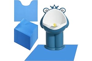 Upgraded 25 Pack Disposable Toilet Mats,Super Absorbent Toilet Floor Protector from Urine,Disposable Toilet Floor Mat for Uri