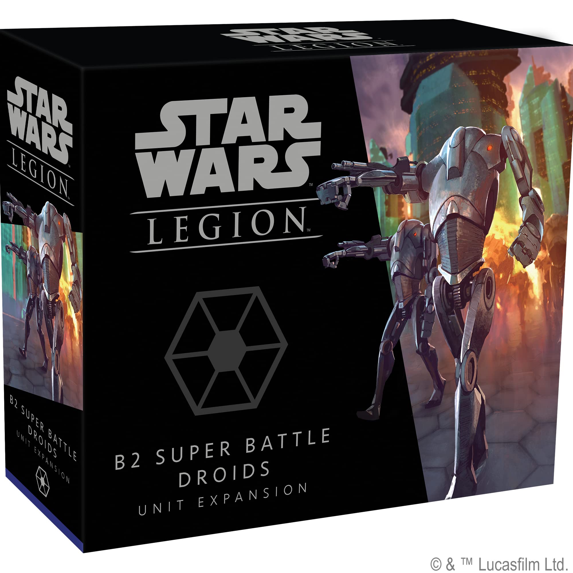 Star Wars: Legion B2 Super Battle Droids Unit Expansion - Unleash Devastating Power! Tabletop Miniatures Strategy Game for Kids & Adults, Ages 14+, 2 Players, 3 Hr Playtime, Made by Atomic Mass Games