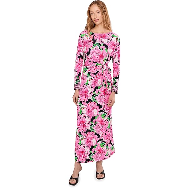 Amazon.com: Lilly Pulitzer Women's Viv Maxi Dress in Multi