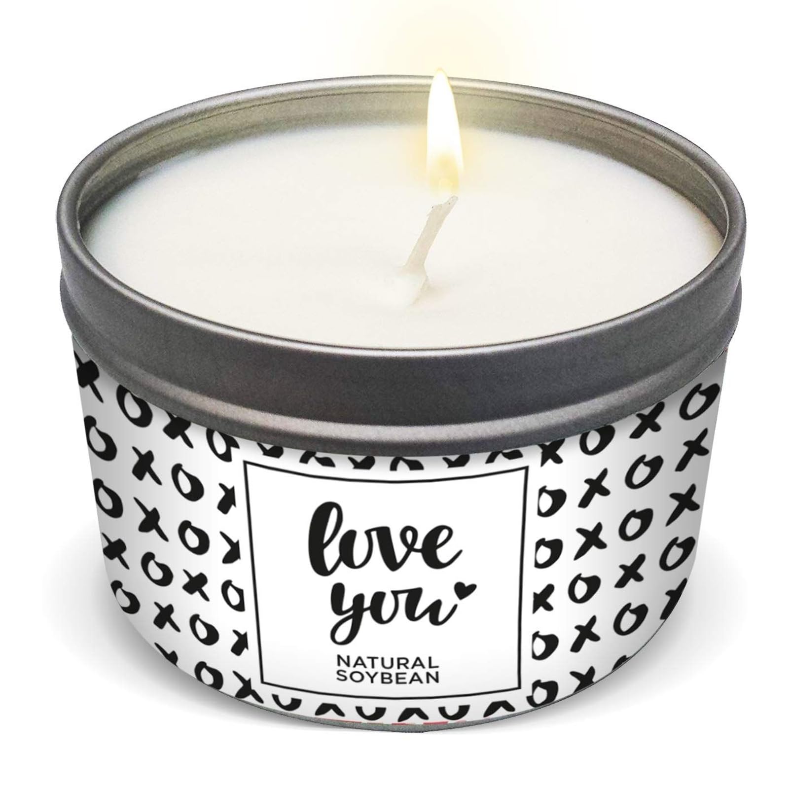 Magnificent 101 Long Lasting Love You Aromatherapy Candle | 6 Oz - 35 Hour Burn | All Natural Soy Wax Candle with Vanilla, Lavender, Rose, Jasmine & Lilac for Romance, Purification & Manifestation