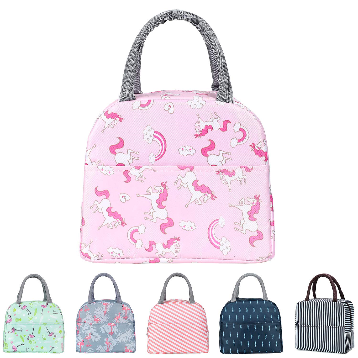 YumSur Lunch Bag Insulated Tote Bag Lunch Box Resuable Cooler Bag Lunch Container Waterproof Lunch Holder for Women,Men,Student and Kid