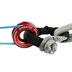 Ucreative Winch Snatch Recovery Ring 66,000 lbs for