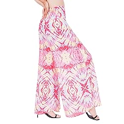 LOFBAZ Women's Wide Leg Palazzo Pants Yoga Lounge