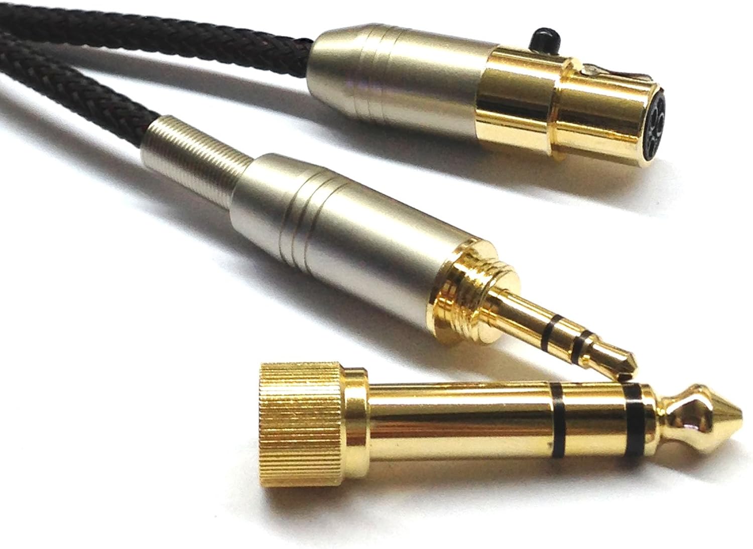 NewFantasia Replacement Audio Upgrade Cable Compatible with AKG K240, K240S, K240MK II, Q701, K702, K141, K171, K181, K271s, K271 MKII, M220, Pioneer HDJ-2000 Headphones 1.2meters/4feet: Electronics