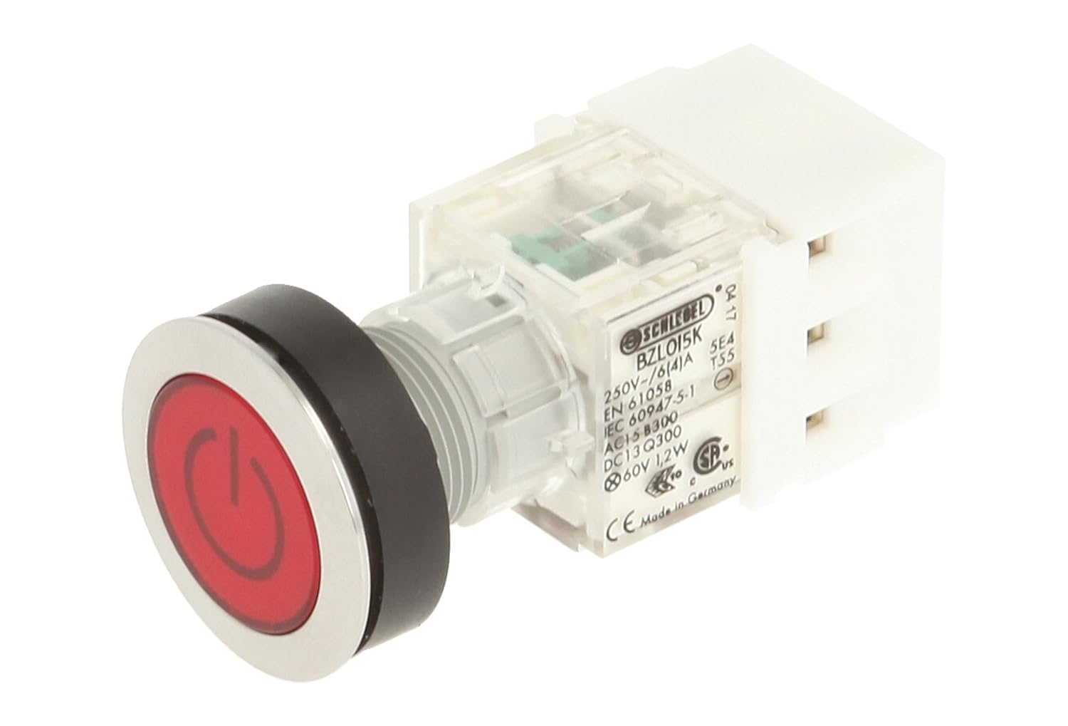 Club 23.000.786 Push Button Stainless Steel, Cap, Bezeichungs Child Symbol on/off switch