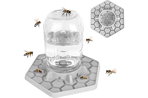 Tributary Brands Bee Waterer for Mason Jar - Bee Feeder Made of Silicone - Bee Watering Station for Garden Compatible with Regular Mouth Mason Jars