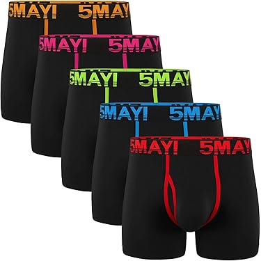 Boxer Pour Homme - Motif Hibou Vintage Imprimé Arbre En Soie Respirant