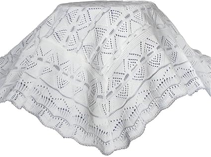 baby christening shawl