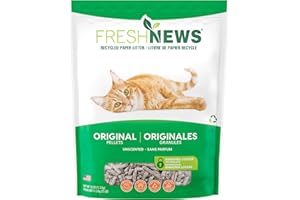 Fresh News Cat Litter, 25 Pounds, Beige