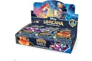 Ravensburger Disney Lorcana TCG: Whispers in The Well Booster Pack Display - 24 Packs with 12 Trading Cards Each - Ideal for Collectors & Disney Fans - Ages 8+