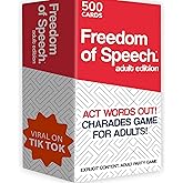 QUOKKA Freedom of Speech Card Board Game – Fast-Paced Guess The Word Challenge – Fun Party Game for Friends and Family Game Night
