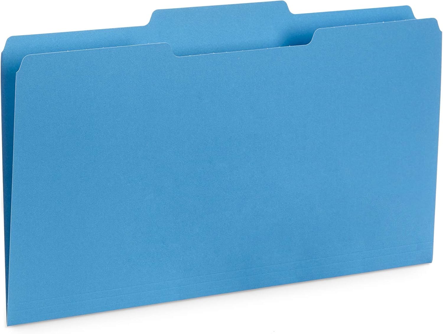 Blue Summit Supplies Blue Legal File Folders, Legal Size, 1/3 Cut Tab, Great for Organizing and Easy File Storage, File Folders 100 Count : Office Products