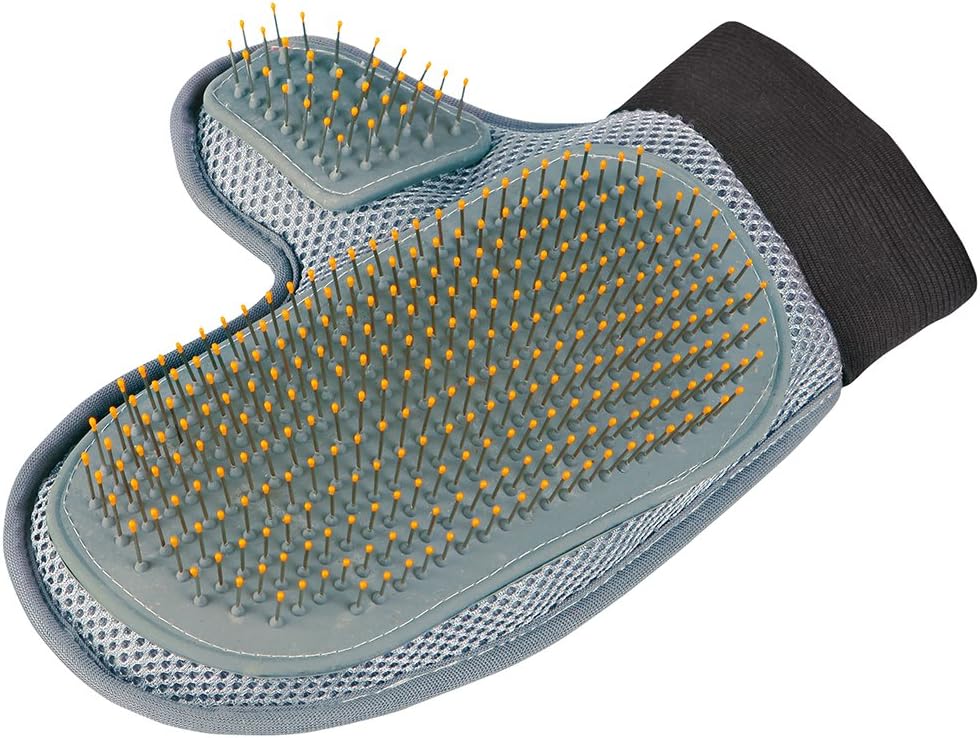 Trixie Coat Care Glove With Wire Bristles, 18 x 24 Centimetre