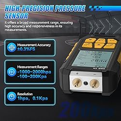 LUTIFIX PT520 Digital Manometer,HVAC