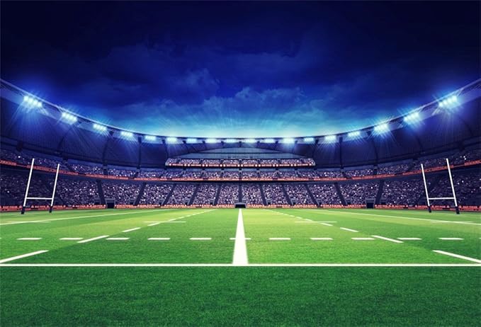 CSFOTO Fondo de poliéster para fotografías de estadio, deportes