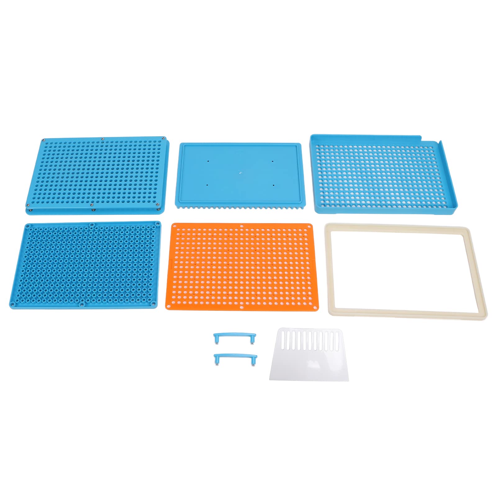 Yinhing Manual Capsule Filler, 400 Hole 00# Capsule Filling Board Plate Professional Precise Manual Capsule Filling Machine Filler