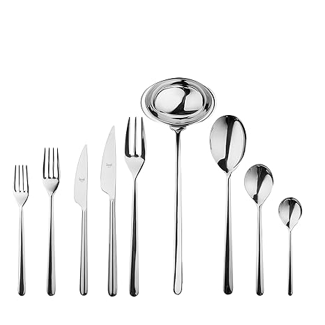 Mepra 104822075 - Cubertería especial unificada, color plateado