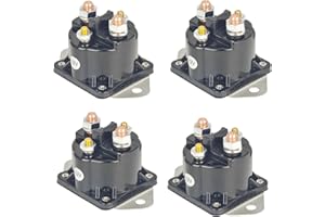 EZROAD 12V Winch Solenoid Relay 72631 28396 Compatible with Warn Heavy Duty XD9000 XD9000i XD XCi 9.5ti M6000 M8000 M8000S VR 8000 10000 12000 16.5ti-S 440262 546-033 15-400 SAZ4201GL (4 Pack)