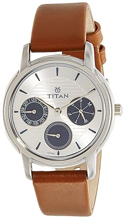 Titan Neo Analog Silver Dial Women's Watch - 2595SL02