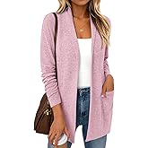 LILLUSORY Cardigan Sweaters for Women Lightweight Open Front Cardigans Casual Loose 2026 Spring Outfits with Pockets