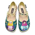 Hot Chocolate Design Chocolaticas Matryoshka Women's Mary Jane Flat Multicoloured HCD 40