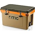 RTIC Ultra-Light 32 Quart Hard Cooler Insulated Portable Ice Chest Box for Drink, Beverage, Beach, Camping, Picnic, Fishing, Boat, Barbecue, 30% Lighter Than Rotomolded Coolers