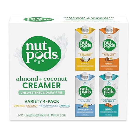 Nutpods Variety Pack, (4-Pack)