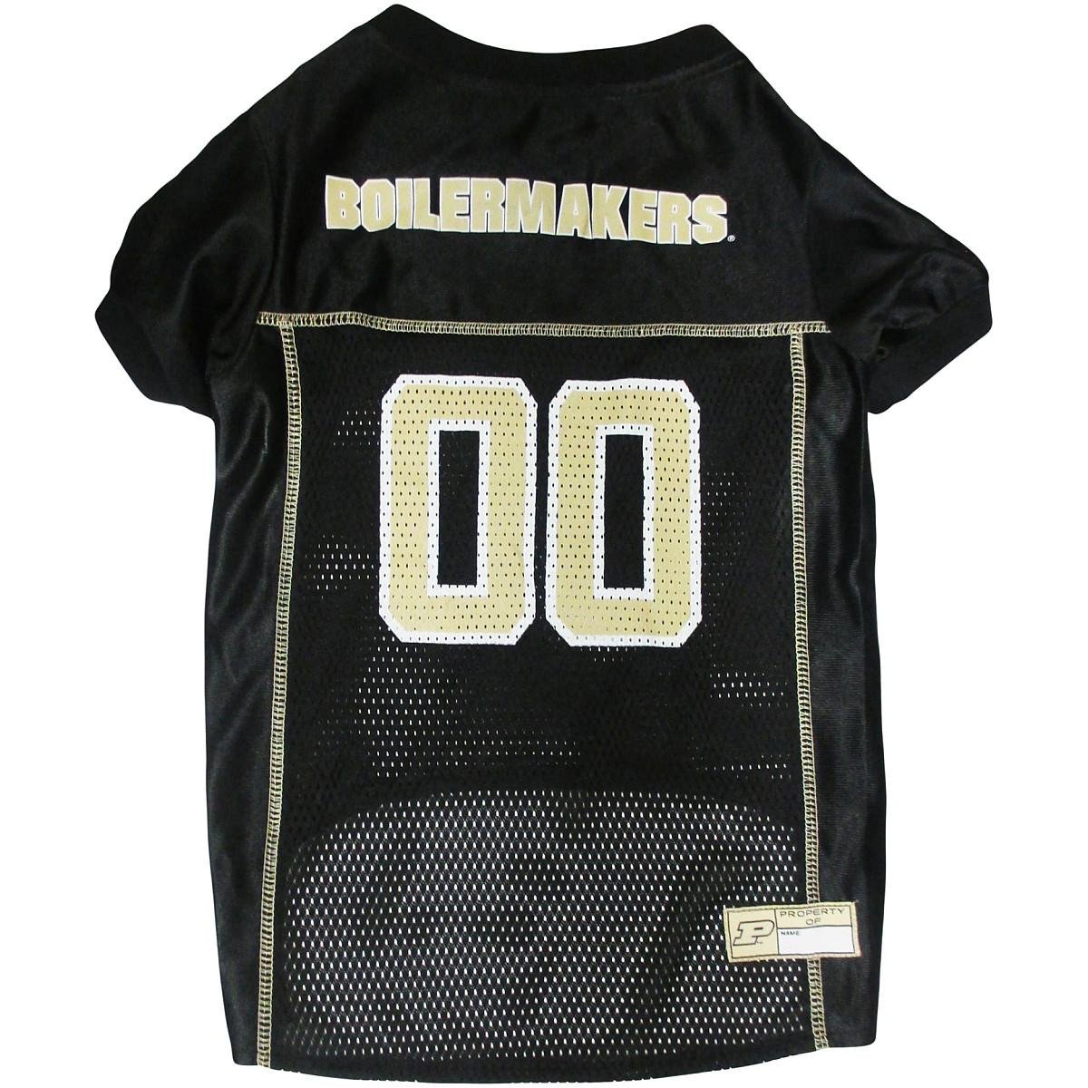 Pets First NCAA College Purdue Boilermakers Mesh Jersey for DOGS & CATS, X-Small.Licensed Dog Jersey with your Favorite Football/Basketball College Team