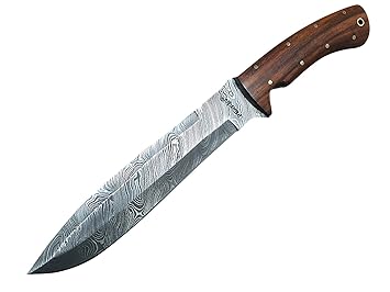 Amazon.com : Big Sale- Custom Handmade Damascus Hunting Knife ...