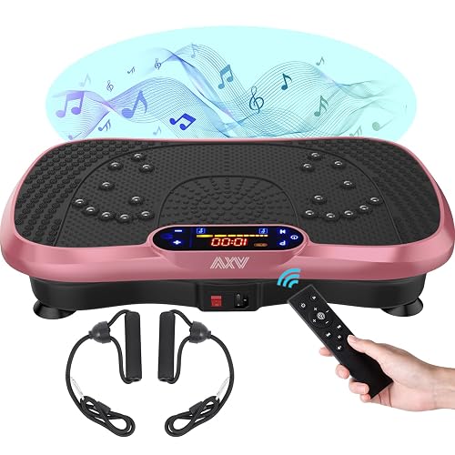 AXV Vibration Plate Fitness Platform Exercise Machine Vibrating Shaking ...