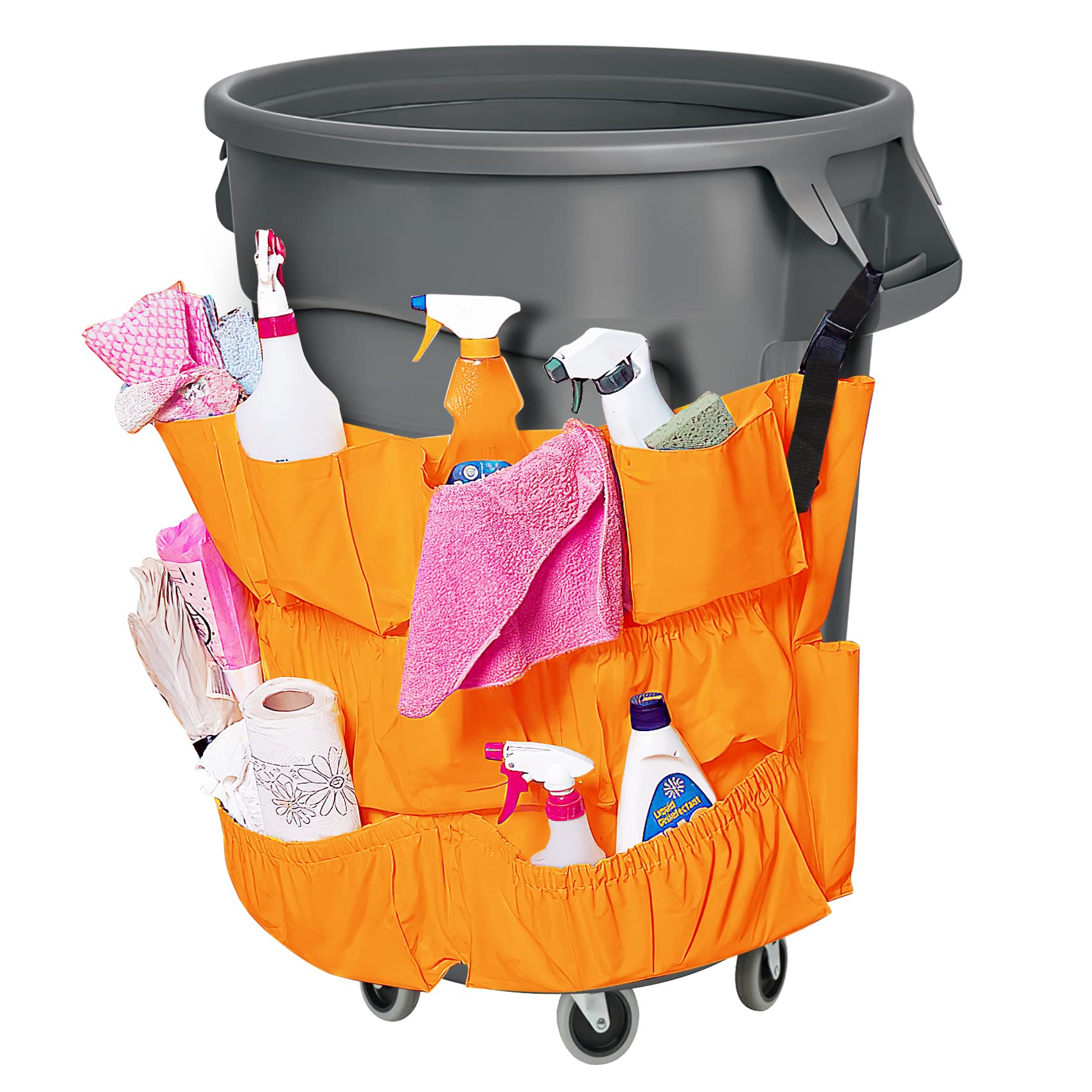 Kailund Trash Can Caddy Bag for Garbage