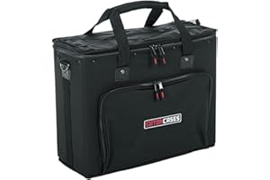 Gator Covers Cases Portable 4U Rack Bag with 14" Rackable Depth; (GRB-4U)