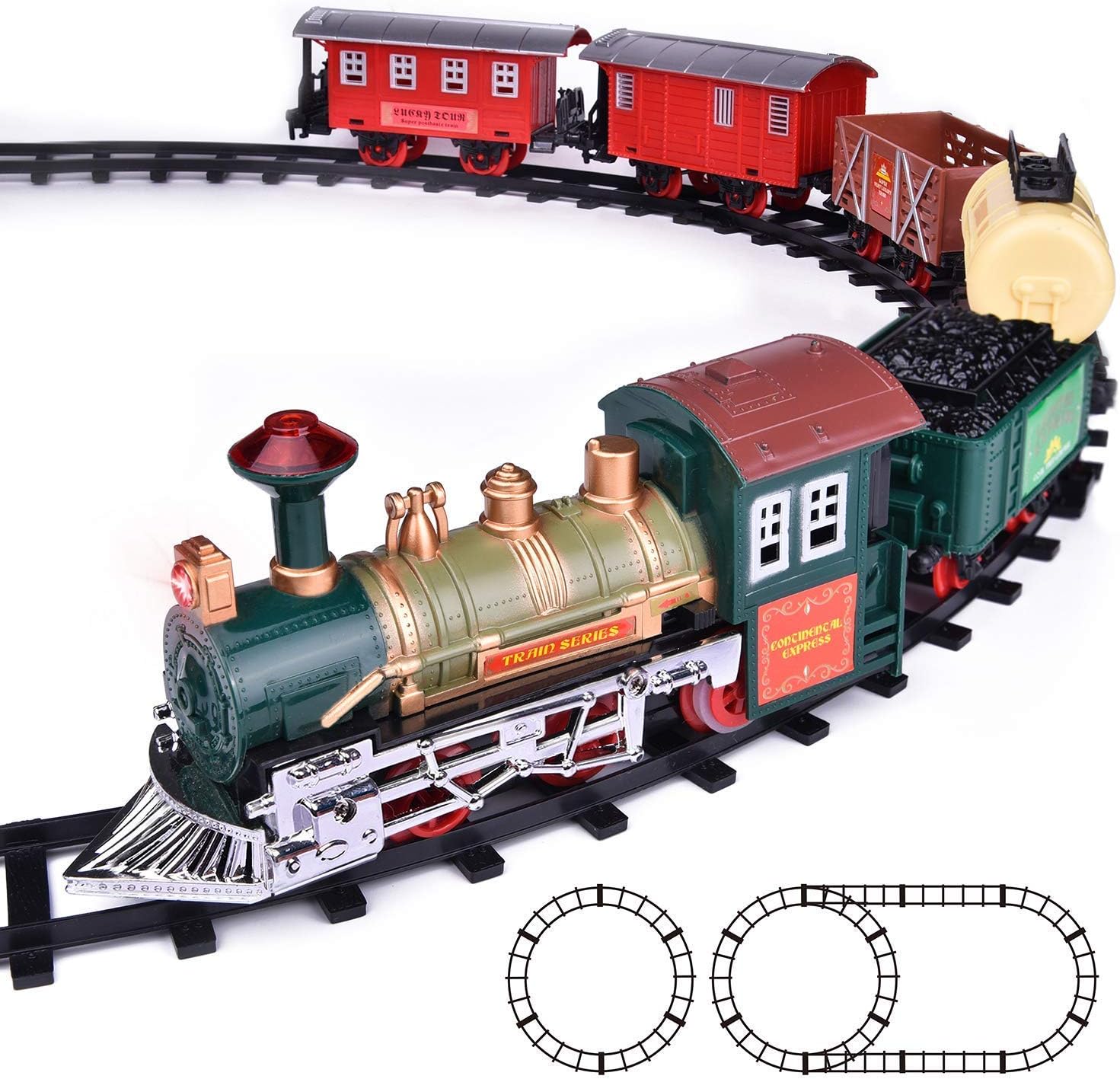 FUN LITTLE TOYS Train Set Classic Electric Train Toy