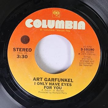 Image result for art garfunkel i only have eyes for you