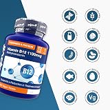 Zipvit High Strength Vitamin B12 1100mcg, 360 Vegan Tablets, Energy Support view 7