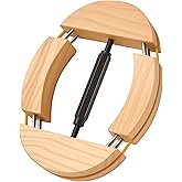 4-Way Adjustable Hat Stretcher & Jack - Resizer for Cowboy, Baseball, Peak and Fitted Caps - Tool to Shape, Stretch and Maintain Your Hats (Fits Size 6 7/8 to 8) Khaki