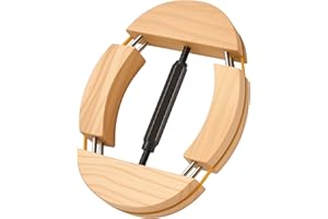 GENERIC 4-Way Adjustable Hat Stretcher & Jack - Resizer for Cowboy, Baseball, Peak and Fitted Caps - Tool to Shape, Stretch and Maintain Your Hats (Fits Size 6 7/8 to 8) Khaki