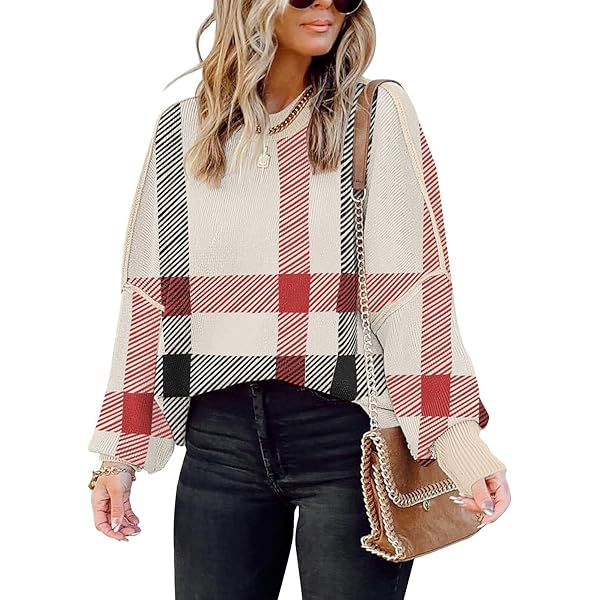 TANMESSO Color Block Lange Mouw Ronde hals Truien Vrouwen Casual